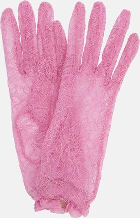 Valentino VLogo lace gloves