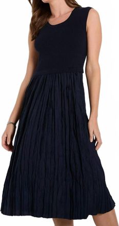 Nic+Zoe Kira Dress In Dark Indigo