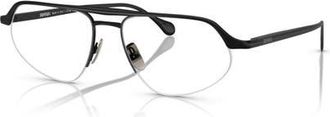 Ferrari 55mm Irregular optical glasses in Black at Nordstrom