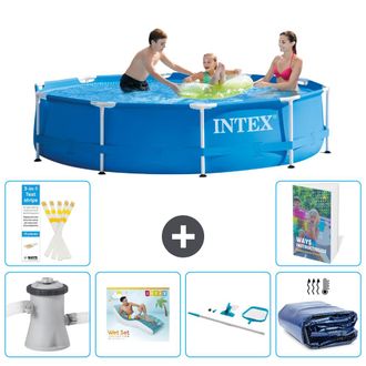 Intex Piscina Con Estructura Redonda - 305x76 Cm - 7-piezas S270