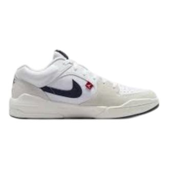 Nike Jordan Nike Jordan Stadium 90 Sneaker in White / Midnight Navy Suede Men Low-Top