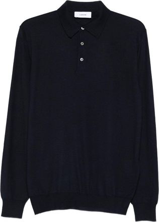 Lardini Dark Blue Long-sleeved Sweater