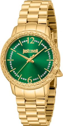 Just Cavalli Womens JC1L233M0035 Ladies Animalier Watch - Gold - One Size