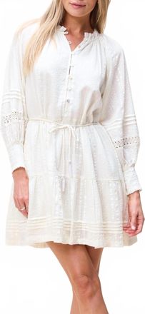 Cleobella Meadow Mini Dress In Ivory