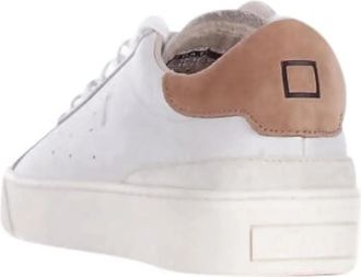 D.A.T.E. Low-Top Sneaker - Sneakers Bianco Beige - Gr. 43 (EU) - in Beige - für Damen