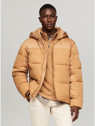 Hilfiger puffer jacket mens clearance