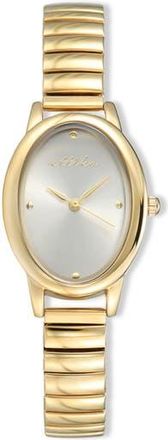 Ettika Quartz Bracelet Watch, 24mm x 36.5mm in Vanilla And Gold at Nordstrom Rack