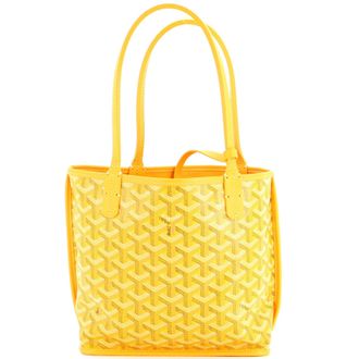 Goyard Anjou Reversible Tote Coated Canvas Mini
