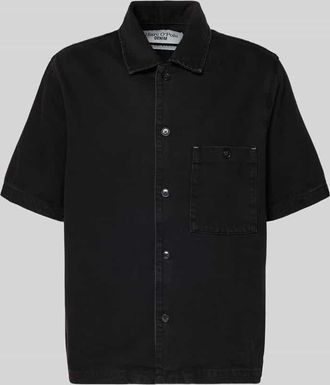 Marc O'Polo Denim Marc OPolo Denim Relaxed Fit Jeanshemd aus Lyocell-Baumwoll-Mix in Black, Gr&ouml;&szlig;e XXL