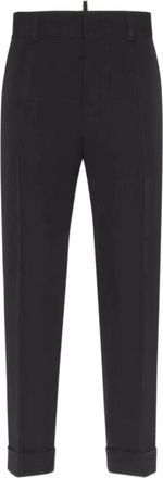Dsquared2 Slim-fit Trousers, female, Black, S, Slim Fit Mens Trousers