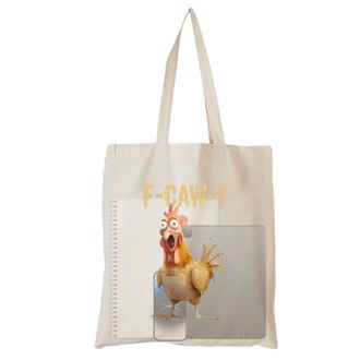 Generic Canvas Tote - Chicken Handbag - Travel Handbag | for Travel Beach Work School College Dorm Gym Shopping Grocery Nurse Women Men