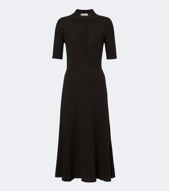 arch4 Elloren cashmere polo dress