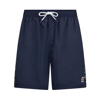 Aquascutum Beachwear, male, Blue, Size: 3XL Active Technical Fabric Swim Shorts