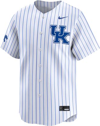 Nike Kentucky Wildcats Nike Mens College Limited Baseball Jersey in White | UNBB0DUONKY-0YS