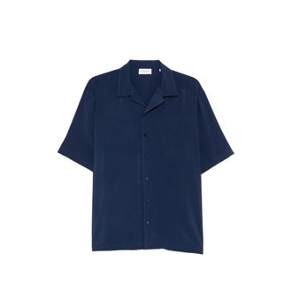 Family Fir$t Milano Revere-collar Button-fastening Shirt