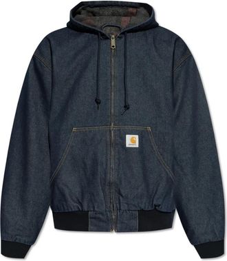 Carhartt Work in Progress Denim jack met capuchon - Heren - Spijkerjassen - Blauw - XL - Denim - Jassen