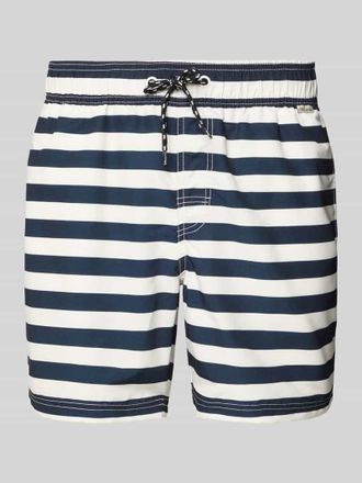 Blend Regular Fit Badeshorts mit Ges&auml;&szlig;tasche Modell Rori in Marine, Gr&ouml;&szlig;e XXL