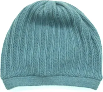 Portolano Rickrack Stitch Wool Blend Beanie in Dream Blue at Nordstrom Rack