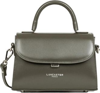 Lancaster Suave Even Flap Bag - Dames - Tassen - Groen - Maat: ONE Size Leer