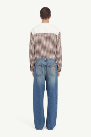 Maison Margiela Wide-Leg Denim Jeans - Blue