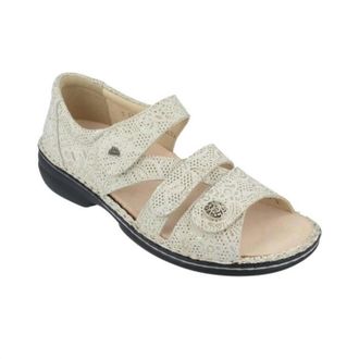 Finn Comfort Womens Biella Soft Sandals In Champagne Garden