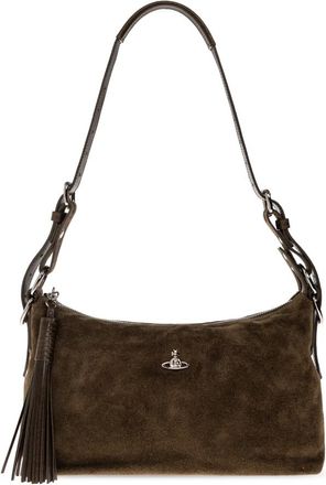 Vivienne Westwood Borsa a Spalla Emma - - Bags - Donna - Marrone - ONE SIZE