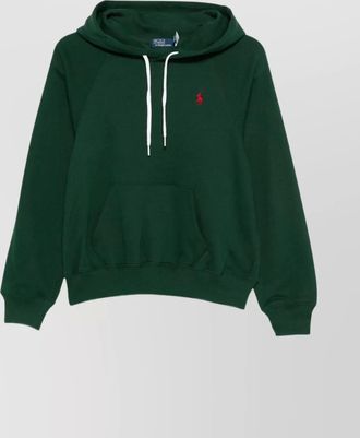 Polo Ralph Lauren cozy fleece hoodie drawstring style