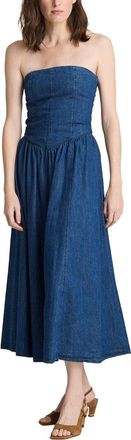 Kenneth Cole Strapless Boustier Dress