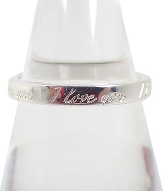 Tiffany & Co. Sterling Silver 925 Band Ring (Pre-Owned)