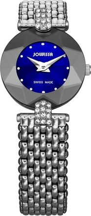 Jowissa Facet Strass - Dames - Horloges - Grijs - ONE Size - Accessoires