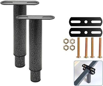 OEM Patas Para Armaz&oacute;n De Cama, Patas Para Somier, 2 Piezas, De 18 A 33 Cm, Patas Ajustables Para Muebles, Retr&aacute;ctiles, Sof&aacute;s Cama Y Armazones