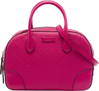 Gucci Pre-owned Gucci Diamante Bright Calfskin Satchel Ladies M6RC8KNDRPEDJ32K