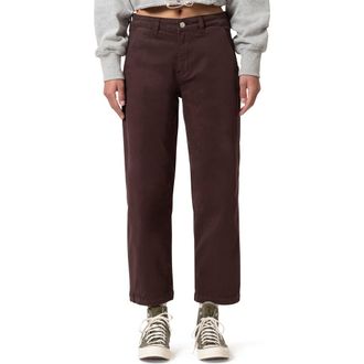 Mavi Lauren Straight Leg Jeans in Currant Casual Twill at Nordstrom Rack, Size 26 X 30