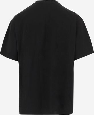 Balenciaga Mens T-Shirt Cotton Black T-Shirts And Polos