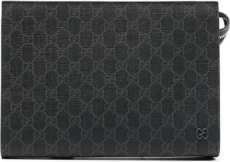 Gucci GG Supreme Canvas Clutch Bag