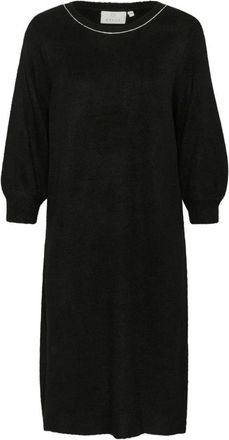 Kaffe Abito in Maglia - - Dresses - Donna - Nero - 2XL