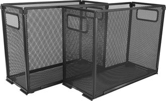 OEM Estanter&iacute;a Plegable Para Archivos, Organizador De Malla Met&aacute;lica, Cesta Multifuncional Para Archivos, Estante Sencillo Para Archivos Y Libros, Base An
