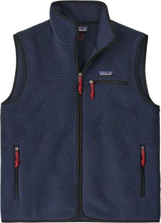 Patagonia Retro Pile Fleece Vest - Heren - Bodywarmers - Blauw - L - Leer - Fitness
