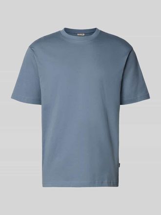 Only & Sons Relaxed Fit T-Shirt aus reiner Baumwolle Modell FRED LIFE in Jeansblau, Gr&ouml;&szlig;e XXL