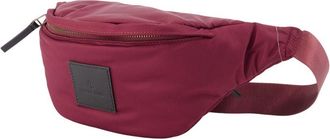 Anine Bing Womens Leon Small Bumbag Nylon Burgundy Bags Fanny-packs