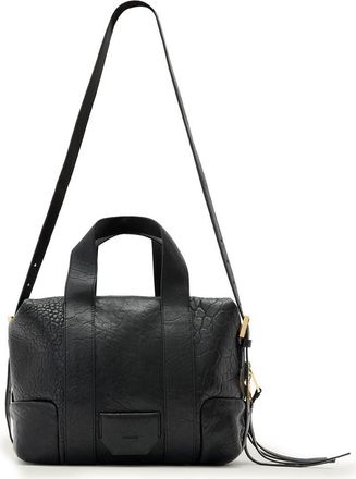 AllSaints Ares Leather Satchel in Black at Nordstrom