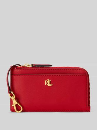 Lauren Ralph Lauren Geldbeutel aus Rindnappa in Rot, Gr&ouml;&szlig;e 1