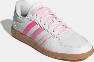 adidas Sneaker ADIDAS SPORTSWEAR BREAKNET SLEEK, Damen, Gr. 37, cloud wei&szlig;, clear pink, bliss pink, Synthetik, Schuhe Sneaker