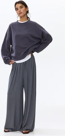 H&M Jersey Drawstring Pants in Dark Gray at Nordstrom, Size X-Small