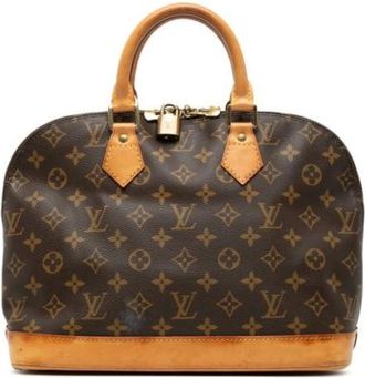 Louis Vuitton Pre-owned Handbags, female, Brown, Size: ONE SIZE Pre-owned Vintage Handbag