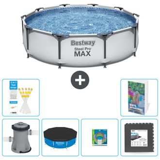 Bestway Piscina Bestway Steel Pro Max Redonda - 305x76 Cm - 7-piezas S317