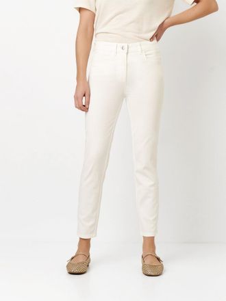 Toni 7/8-Jeans TONI be loved, Damen, Gr. 36, N-Gr, beige (ecru), Denim/Jeans, Obermaterial: 89% Baumwolle, 8% Polyester, 3% Elasthan, unifarben, slim fit 7