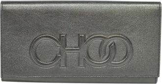 Jimmy Choo London Pre-owned borse di pelle - - Pre-owned - Donna - Grigio - ONE SIZE