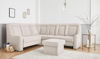 Sit&more Ecksofa &raquo;Melissa L-Form&laquo; klassisches Polsterprogramm, wahlweise Bettfunktion und Schubkasten
