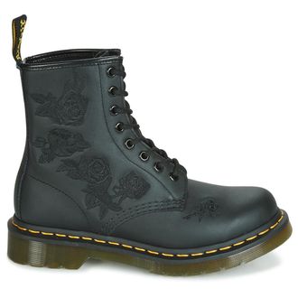 Dr. Martens 1460 Vonda Mono Softy T Leather Womens Ankle Boots - Black - Size:UK 5